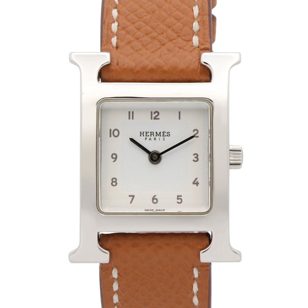 Hermes H Watch Wrist Quartz Stainless #362804H14B